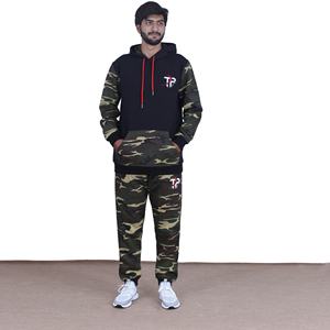 ขายส่งชุดกีฬาเปล่าคุณภาพสูงชุดวอร์มวอร์มแบบกําหนดเองชุดวอร์มและชุดเสื้อกันหนาวหมวก - Product Image 1