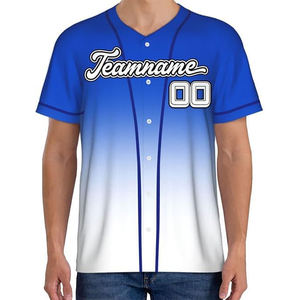 Camiseta de Béisbol Personalizada de Manga Corta Unisex de Poliéster que Absorbe la Humedad, Uniforme Deportivo con Logotipo y Nombre del Equipo Personalizados - Product Image 4