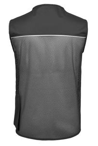 [MARK] OEM/ODM Marca Coreana MK-264 Chaleco Utilitario Ligero de Poliéster de Alta Visibilidad para Hombre, Sin Costuras - Product Image 2