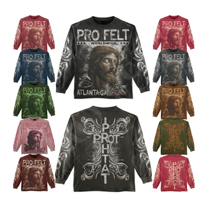 OEM ODM T-shirt uni à manches courtes, col rond, 100% coton, délavé à l'acide, style hip-hop, respirant, tendance, style streetwear, vente chaude - Product Image 1