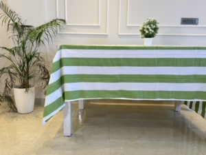 Handmade Vintage Cotton <b>Tablecloth</b> Decorative <b>Wedding</b> Table Cover for 8 Seaters for Home & Hotel Use Washed <b>Tablecloth</b> Gift - Product Image 3