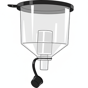 Entonnoir de séparation eau/carburant en polypropylène 2L pour essence/diesel, fournisseur taïwanais ITA Tools - Product Image 3