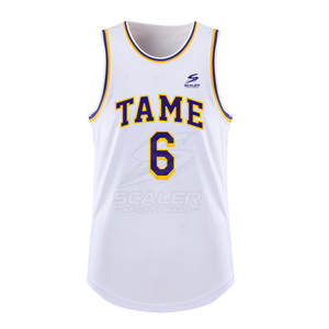 Camiseta de Baloncesto Deportiva de Talla Grande de Primera Calidad, Transpirable, de Malla que Absorbe la Humedad, Ligera, sin Mangas, 100% - Product Image 2