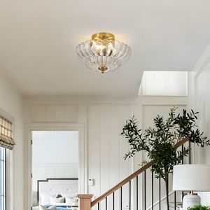 Plafoniera Semi-Incasso da 11,8 Pollici con 3 Luci, Design Floreale in Vetro, Stile Vintage 30W/18W - Product Image 4