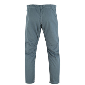 Shorts de BJJ gris pour hommes, coupe classique, en Spandex, séchage rapide, 220g, respirant, vêtements d'arts martiaux, taille adulte, logo sur le devant - Product Image 2
