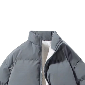 Fashion Winter Puffer Coat Made from Nylon Polyester Blend Fabric with Soft Artificial <b>Down</b> <b>Filling</b> - Product Image 4