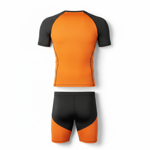 Conjunto de Leggings y Top de Manga Larga de Compresión de Alta Elasticidad, Diseño Personalizado, Talla Grande, Ropa Deportiva para Gimnasio y Entrenamiento - Product Image 3