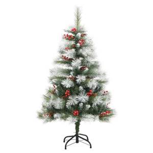 Sapin de Noël Artificiel Articulé avec 150 LED et Ensemble de Boules 59,1 Pouces - Product Image 5