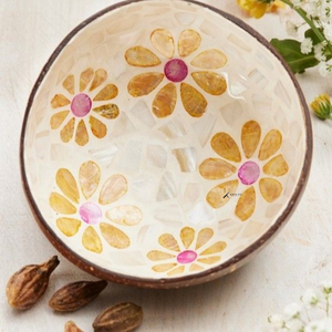 Bol en bambou artisanal de luxe - Durable, sans BPA, écologique, empilable, pour servir des salades lors de fêtes, origine Vietnam - Product Image 3