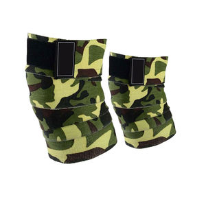 Bandes de compression pour genoux personnalisées de qualité supérieure, très vendues, pour la musculation, unisexes, élastiques, OEM - Product Image 1