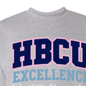 เสื้อสเวตเชิ้ตผู้ชาย HBCU ลายปักพิมพ์ลายสกรีน คอตั้ง แขนยาว สวมใส่สบาย ลายกราฟิก - Product Image 2