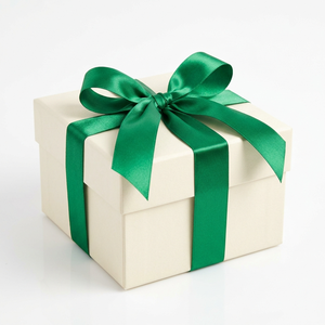 Factory 25mm Green Double Face Satin <b>Ribbon</b> Roll for Event Styling Gift Packaging Floral Design Hair Accessories DIY Craft Use - Product Image 1