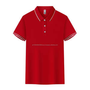 Polo de travail brodé personnalisé, mélange de coton premium pour uniformes d'entreprise et promotions - Product Image 1