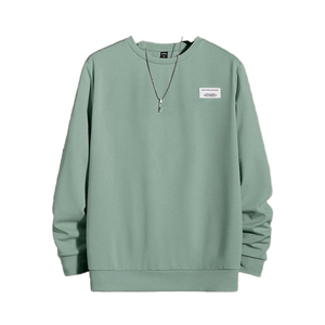 เสื้อสเวตเชิ้ตคอกลมแบบสีตัดต่อสำหรับผู้ชาย และชุดออกกำลังกายแบบสั้น - Product Image 4