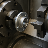 Accessoires d'équipement gazier de haute précision usinés CNC en SUS 304, service personnalisé, origine Taïwan, pour usinage en une seule étape