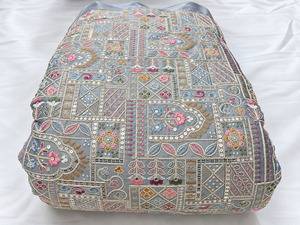Tissu de broderie à paillettes, tissu de broderie perlé en Georgette pour vêtements, destiné aux acheteurs d'exportation au Royaume-Uni - Product Image 1