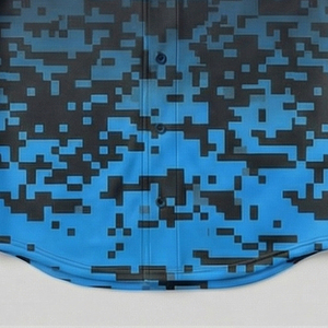 Maillot de baseball de haute qualité vert fluo camouflage numérique uniforme sportif respirant MALUZA INDUSTRIES - Product Image 2