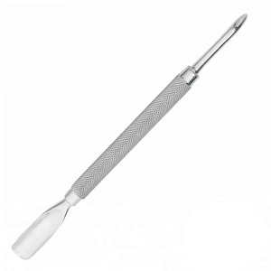 Empujadores de Cutículas de Doble Extremo de Acero Inoxidable OEM de Precisión, Limpiador de Uñas de Precisión, Empujador Plano Ancho, Herramienta de Marca Privada - Product Image 5