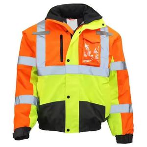 New Arrival Reflective Safety Winter <b>Jacket</b> for <b>Workers</b> OEM Service Waterproof Work Wear Safety <b>Jacket</b> - Product Image 6
