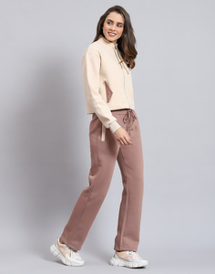 Conjunto Deportivo de Mujer en Color Sólido, Manga Larga, Cierre Frontal con Cremallera, Ropa Casual para Otoño, Pantalones Deportivos Transpirables de Poliéster y Algodón - Product Image 5