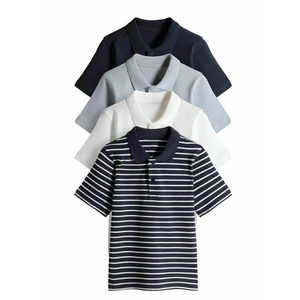 Nuevo diseño, logotipo personalizado, camiseta polo informal de manga corta para hombre, camisetas polo de alta calidad para hombre para uso diario. - Product Image 4
