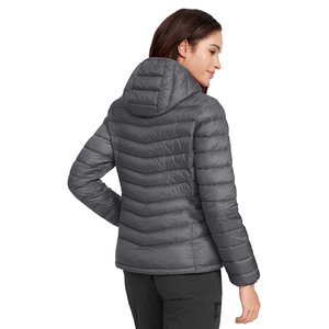 Women's Breathable Quilted Printed Knitted Canvas Waterproof Puffer Jacket with Free Shipping - Product Image 3