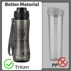 Botella de Agua Deportiva Motivacional con Marcador de Tiempo, Libre de BPA, Jarra de Agua Grande a Prueba de Fugas con Correa - Product Image 3