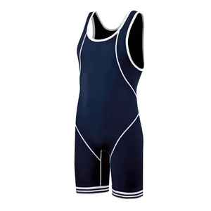 OEM Service Plus Sized Men Custom Wrestling <b>Singlet</b> Athletic Wear Blue Wresting <b>Singlets</b> USA Size Chart Wrestling <b>Singlets</b> - Product Image 1