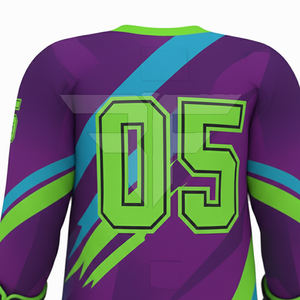 Nouveau style Maillot de hockey sur glace pour l'entraînement de football Maillot de hockey sur glace de qualité supérieure Ensemble de maillots de hockey sur glace Maillots de sport imprimés par transfert - Product Image 4