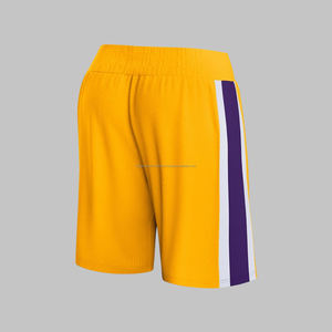 กางเกงขาสั้นตาข่ายพิมพ์ลายดาว100% โพลีเอสเตอร์สำหรับทั้งชายและหญิง - Product Image 2