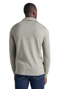 Polos grande taille pour hommes garçons t-shirts polo en coton logo brodé personnalisé polo à manches longues de haute qualité respirant - Product Image 6