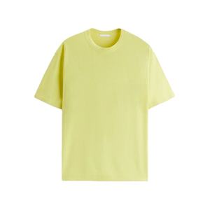 Camiseta de gran tamaño para hombre de color liso de alta calidad, venta al por mayor, camiseta en blanco de gran tamaño con logotipo personalizado de moda informal para hombre - Product Image 3