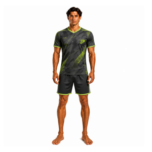 Uniforme de football américain personnalisé en gros, respirant, 100% polyester, prix d'usine, uniforme d'équipe - Product Image 2