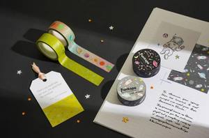 Usine Offre Spéciale 5-pack Fun Tape 15mm * 6m Washi Tape Space Navigation Masquage Décoratif Étanche Acrylique Sensible À La Pression - Product Image 5