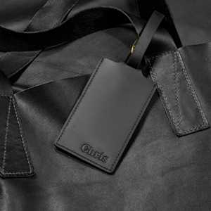 Custom Full Grain Leather Luggage Tags Privacy Flap Travel Bag Tags Luxury Suitcase <b>Name</b> <b>Labels</b> Supplier LMP-0297 - Product Image 2