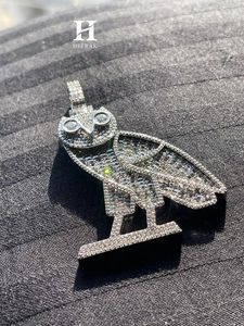 Proveedor de Joyería Fina Personalizada - Colgante de Diamantes en Forma de Búho de Oro de 14k para Venta al por Mayor, Piedras con Certificación IGI/GIA - Product Image 2