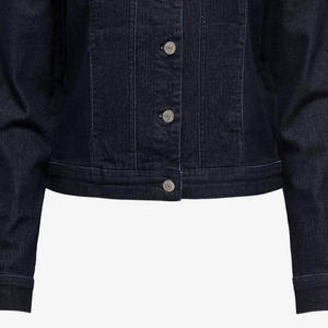 แจ็คเก็ตยีนส์หลากสีแบบสั่งทำไซส์ใหญ่รุ่นใหม่ล่าสุด เสื้อคลุมหลวมสำหรับผู้หญิง แจ็คเก็ตเดนิมคุณภาพสูงสำหรับสุภาพสตรี บริการ OEM - Product Image 4