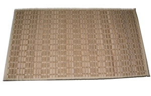 Classic Bamboo Eco-Friendly Handmade 6-Piece Dining Mat & <b>Placemats</b> Set (Cream) - Product Image 3