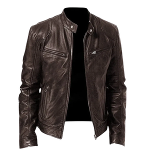 Chaquetas de Cuero para Hombre de Marca Privada - Fabricante Personalizado que Ofrece Calidad Premium y Diseños a la Moda - Product Image 5