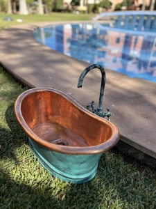 Fregadero de cobre, tendencia global en interiores, lavabo de cobre, producto de lujo para exportación, lavabo de cobre con estándar de calidad internacional. - Product Image 5