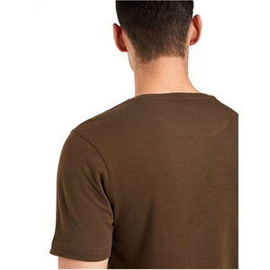 เสื้อยืดผู้ชายคอกลมแขนสั้นทรงโอเวอร์ไซส์ ผ้าคอตตอน 100% พิมพ์ลาย DTG คุณภาพสูง ลายนูน  แบบลำลอง สำหรับฤดูร้อน ขายส่ง - Product Image 4