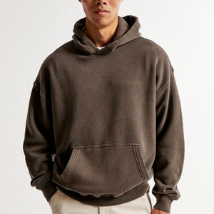 Sudadera con Capucha Personalizada con Logotipo, Sudadera Extra Grande para Hombre, para Marcas de Ropa Urbana, Etiqueta Privada, Suministro al por Mayor - Product Image 1