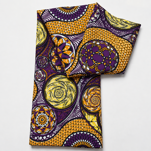 Tela de Algodón con Estampado Africano de Alta Calidad y Ecológica, Textil Ankara, Tela con Estampado Batik para Mujeres, Hombres, Niñas, Niños, Bolsos y Manualidades - Product Image 1