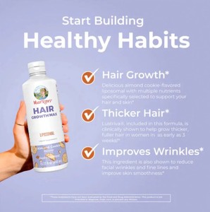 Organic Herbal Hair Growth <b>Liquid</b> Mary Ruth Anti-Dandruff Hair Repair & Thickness Formula with Max <b>Vitamin</b> Biotin - Product Image 2