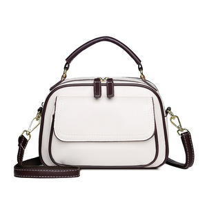Bolso de Mano de Cuero Genuino para Mujer con Correa Extraíble, Cierre de Cremallera, Estilo Clásico, para Uso Diario, Color Marrón - Product Image 3