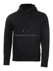 Best Quality 100% Cotton Streetwear Hoodie in <b>Black</b> Comfortable Fit with Stylish Hoodie Collar - Product Image 4