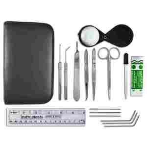 Kit de dissection avancé pour étudiants en biologie et médecine, avec manche de scalpel et lames, idéal pour les étudiants - Product Image 1