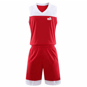 ชุดยูนิฟอร์มบาสเก็ตบอลชายขายดีที่สุด ชุดทีมพร้อมโลโก้สั่งทำพิเศษ ชุดฝึกซ้อมบาสเก็ตบอล - Product Image 1
