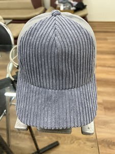 Wholesale Custom Two Tone Corduroy <b>Baseball</b> <b>Cap</b> Embroidery Logo <b>Caps</b> for Unisex High Quality Hats in Vietnam Factory - Product Image 3