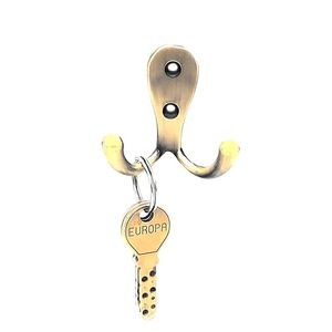 Perchero de Pared de Metal Resistente con Doble Gancho para Abrigos, Sombreros y Toallas, con Gran Capacidad de Carga, Organizador para el Hogar - Product Image 5